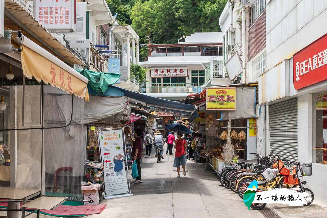 香港大澳漁村-大澳街市