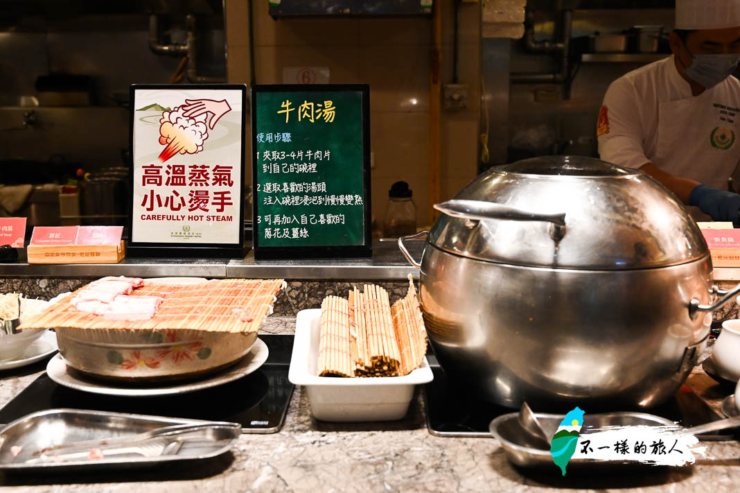 礁溪長榮鳳凰酒店｜桂冠自助餐廳早午餐牛肉湯